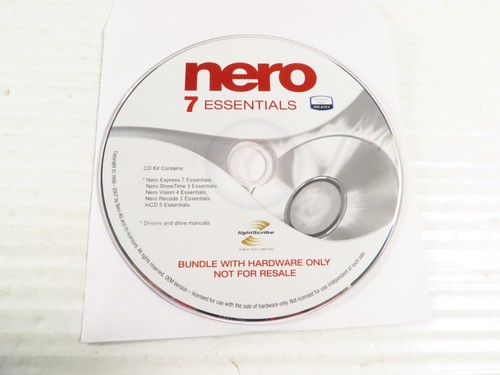 Vintage software nero 7 - vintage,