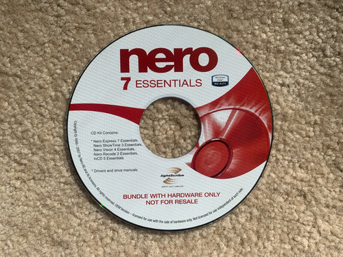 Vintage software nero - software,