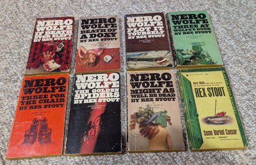 Rex stout lot - lot, 8