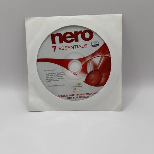 Genuine nero essentials cd - genuine, 7