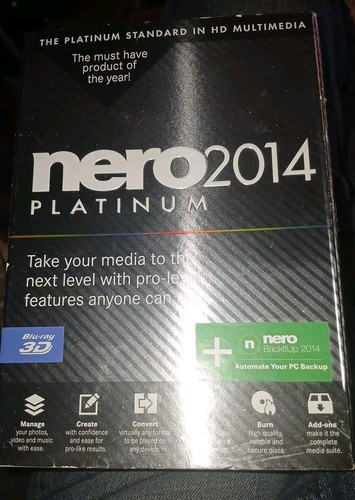 Nero 2014 platinum multimedia - 2014,