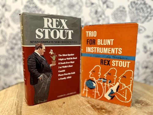 Rex stout book lot complete - book,