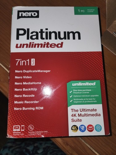 Nero platinum unlimited - platinum,