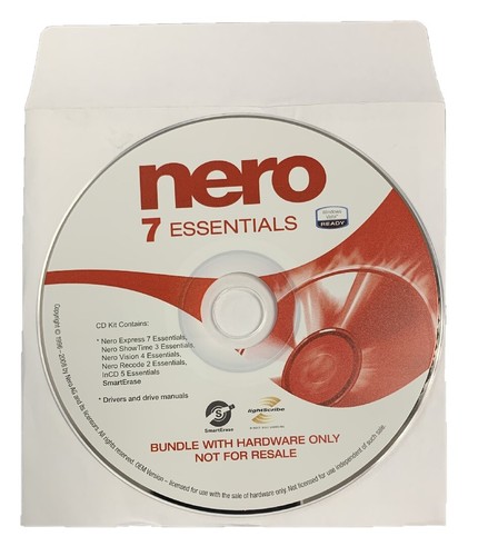 Nero essentials software - nero,