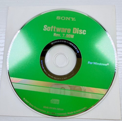 Sony software disc - software,